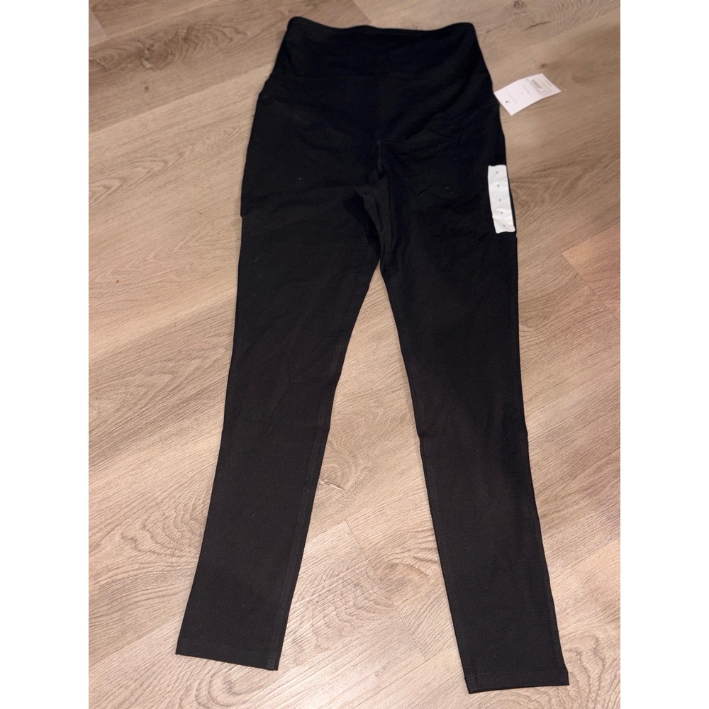 Isabel Maternity by Ingrid & Isabel Black Over Belly Maternity Leggings Small